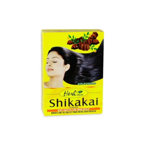 Sausais matu šampūns-pūderis Shikakai, Hesh, 100 g