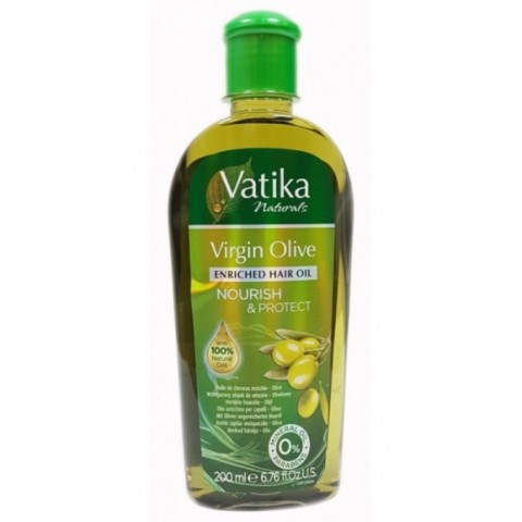 Tīra olīveļļa matiem, Dabur Vatika, 200ml