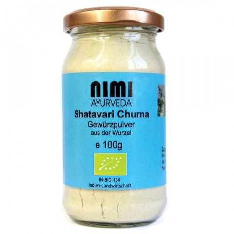 Shatavari ar augu pulveri, Nimi Ayurveda, 100 g