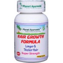 Пищевая добавка Hair Growth Formula, Planet Ayurveda, 60 капсул
