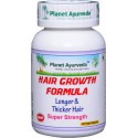 Uztura bagātinātājs Hair Growth Formula, Planet Ayurveda, 60 kapsulas