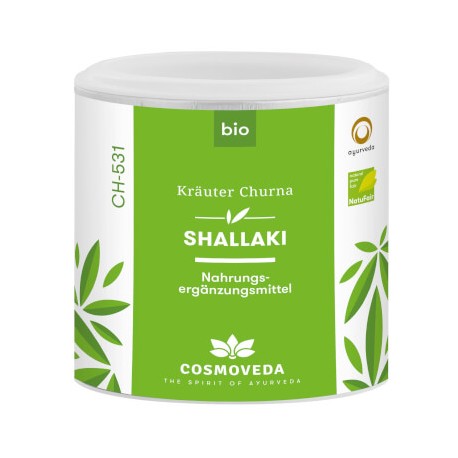 Shallaki Churna Boswellia pulveris, organisks, 100 g