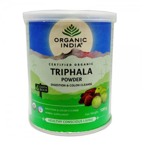 Triphala pulvera maisījums, Organic India, 100 g
