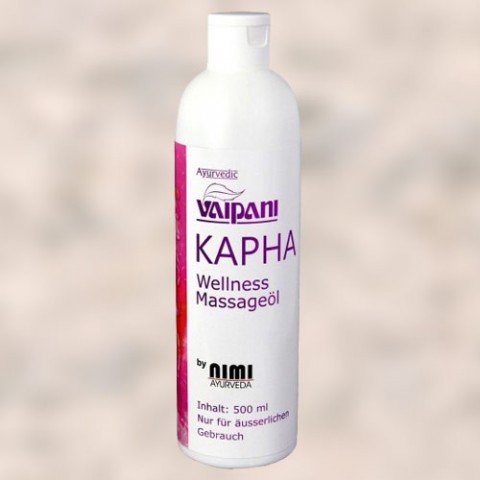 Masāžas eļļa Kapha Premium, Vaipani, 500 ml