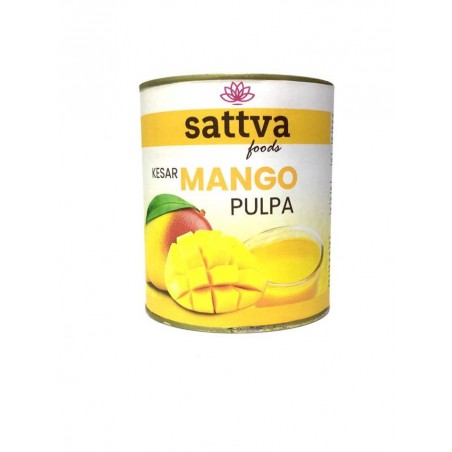 Konservēts mango biezenis, Sattva Foods, 850 g