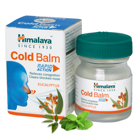 Eikalipta balzams Cold Balm, Himalaya Herbals, 10 ml