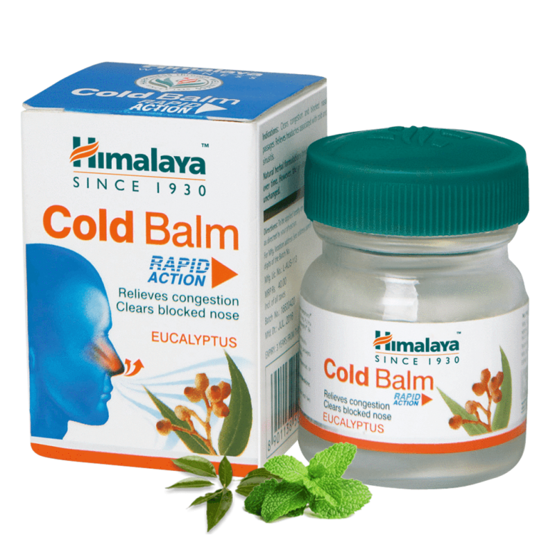 Бальзам Эвкалипт Cold Balm, Himalaya Herbals, 10мл