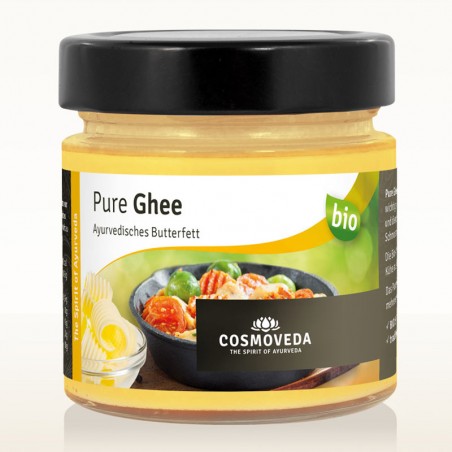 Ekoloģiskais ghee ghee kausēts sviests, Cosmoveda, 150g