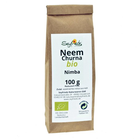 Nimbama pulveris Neem Nimba, organisks, Seyfried, 100g