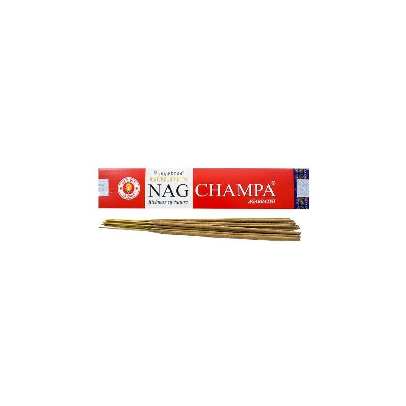 Vīraka kociņi NAG CHAMPA Golden, Vijayshree, 15 g