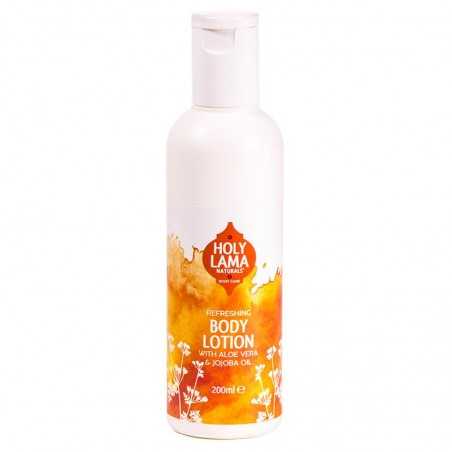 Ayurvedic body lotion with aloe and jojoba oils NATURALS, Holy Lama, 200ml