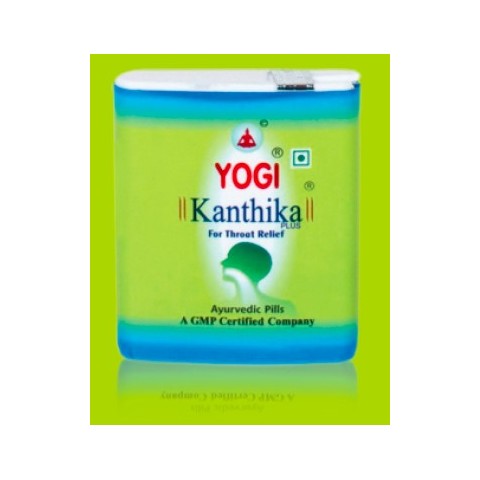 Pastilas kaklam Kanthika Plus, Yogi, 70 pastilas