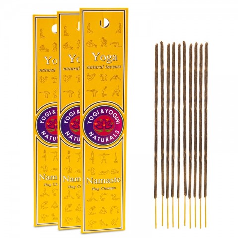 Incense sticks Yoga Namaste, Yogi & Yogini, 20g