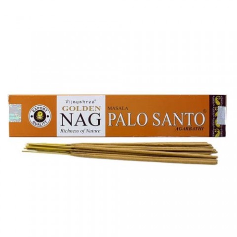 Incense sticks Palo Santo Golden, Vijayshree, 15 g