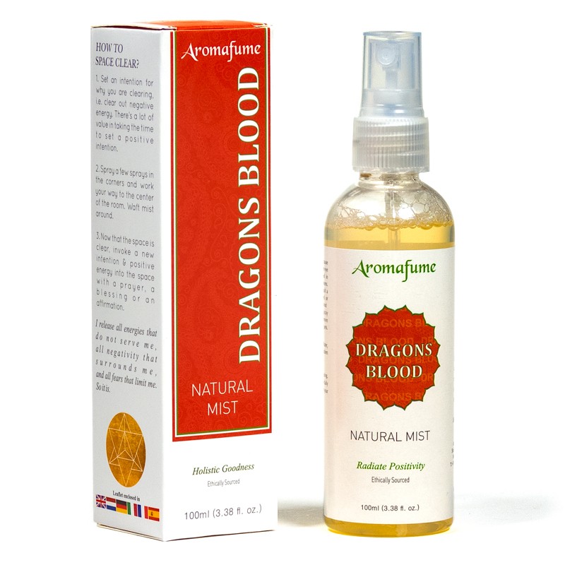 Izsmidzināms gaisa atsvaidzinātājs DRAGONS BLOOD, Aromafume, 100 ml