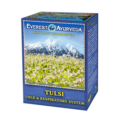 Ājurvēdas Himalaju tēja Tulsi, birstoša, Everest Ayurveda, 100g