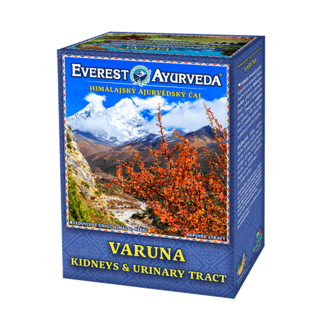 Ājurvēdas Himalaju tēja Varuna, birstoša, Everest Ayurveda, 100g