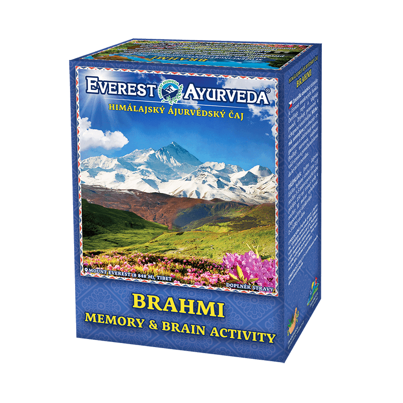 Ājurvēdas Himalaju tēja Brahmi, birstoša, Everest Ayurveda, 100g