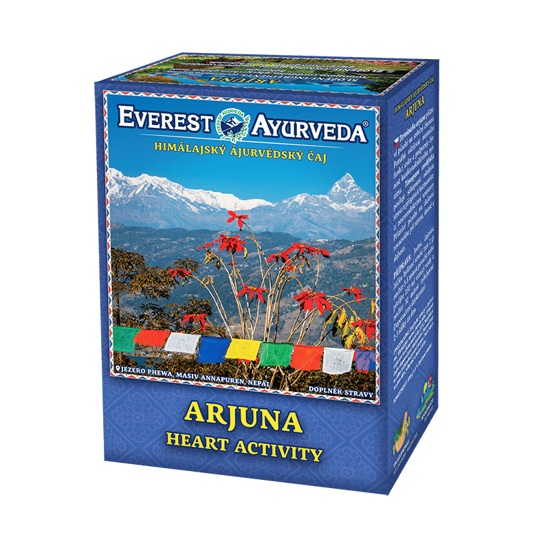 Ājurvēdas Himalaju tēja Arjuna, birstoša, Everest Ayurveda, 100g