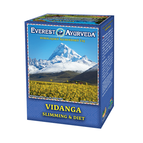 Ājurvēdas Himalaju tēja Vidanga, birstoša, Everest Ayurveda, 100g