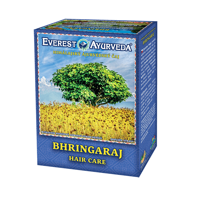 Ājurvēdas Himalaju tēja Bhringaraj, birstoša, Everest Ayurveda, 100g