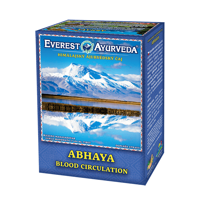 Ājurvēdas Himalaju tēja Abhaya, birstoša, Everest Ayurveda, 100g