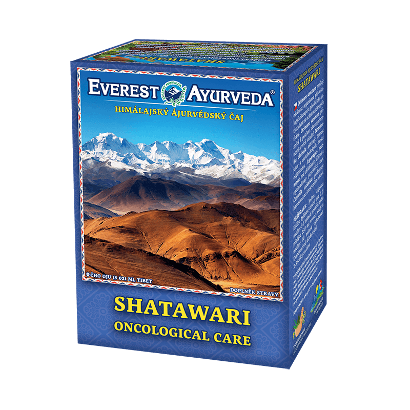Ājurvēdas Himalaju tēja Shatawari, birstoša, Everest Ayurveda, 100g
