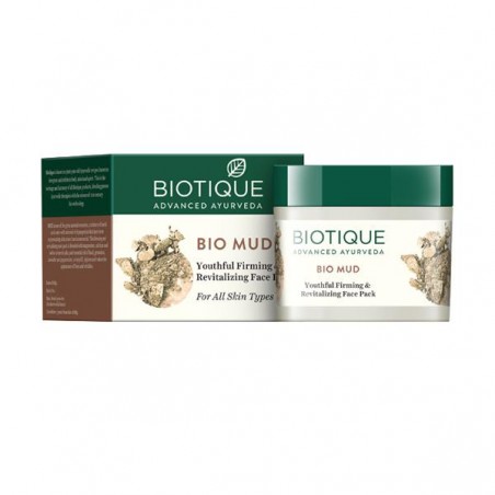 Грязевая маска для лица Bio Mud Revitalizing Face Pack, Biotique, 75г