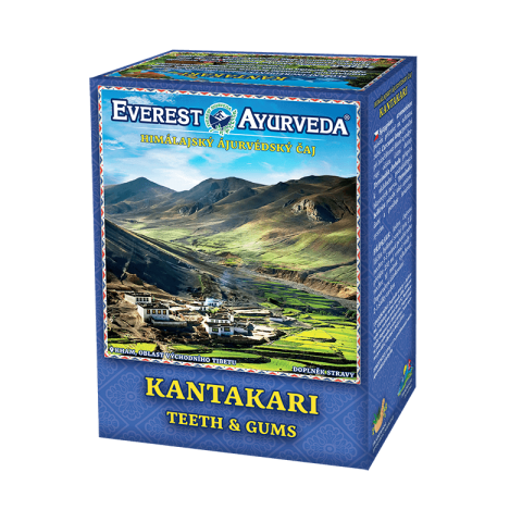 Ājurvēdas Himalaju tēja Kantakari, birstoša, Everest Ayurveda, 100g