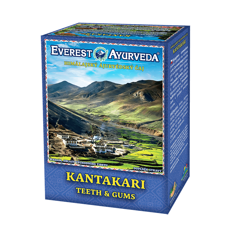 Ājurvēdas Himalaju tēja Kantakari, birstoša, Everest Ayurveda, 100g