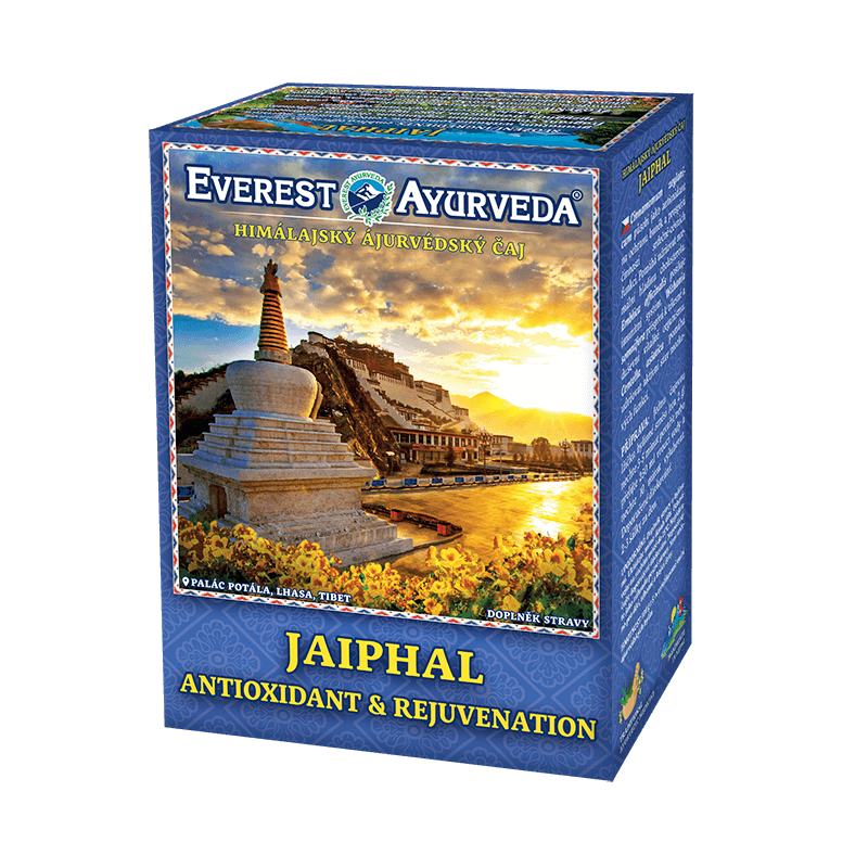 Ājurvēdas Himalaju tēja Jaiphal, birstoša, Everest Ayurveda, 100g