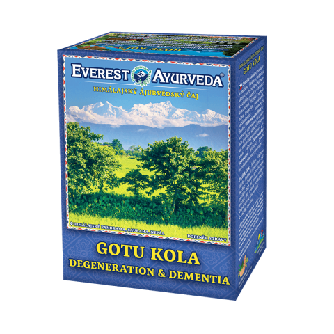 Ājurvēdas Himalaju tēja Gotu Kola, birstoša, Everest Ayurveda, 100g