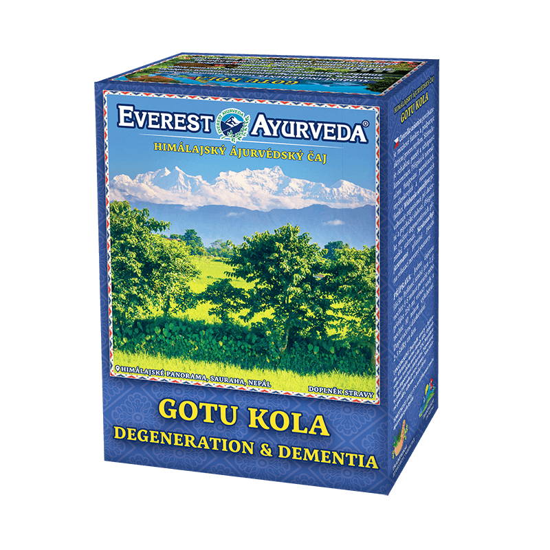 Аюрведический гималайский чай Готу Кола, рассыпной, Эверест Аюрведа, 100г