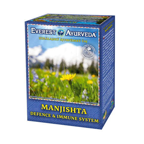 Ājurvēdas Himalaju tēja Manjistha, birstoša, Everest Ayurveda, 100g