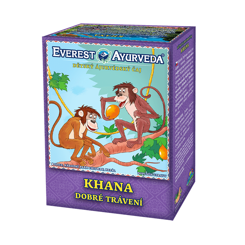 Аюрведический чай для детей Кхана, рассыпной, Everest Ayurveda, 100г