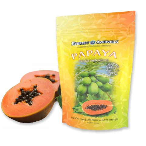 Žāvēti papaijas augļi Papaija, Everest Ayurveda, 100g