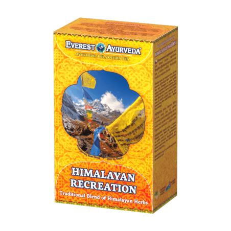 Ājurvēdas Himalaju tēja Himalayan Recreation Nepal, birstoša, Everest Ayurveda, 100g