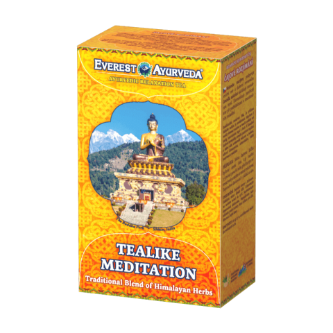 Ajurvedinė Himalajų arbata TEALIKE MEDITATION BUDDHA, biri, Everest Ayurveda, 100g