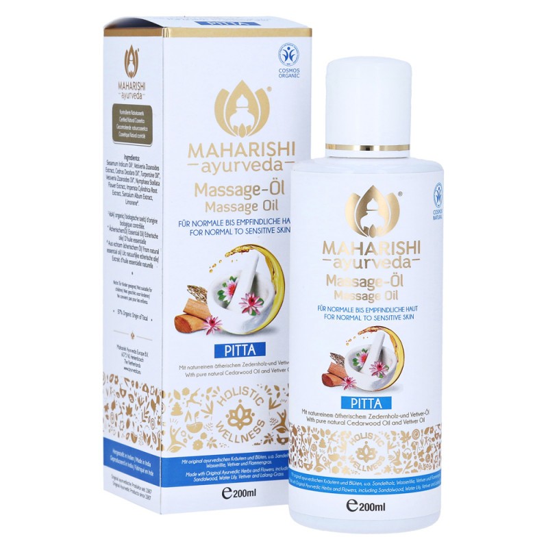 Aliejus masažui Pita, Maharishi Ayurveda, 200 ml