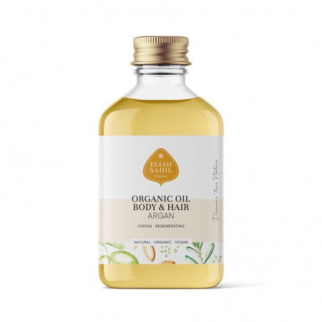 Organiskā matu un ķermeņa eļļa Argan, Eliah Sahil, 100 ml