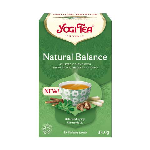 Spiced balancing tea Natural Balance, Yogi Tea, organic, 17 packets