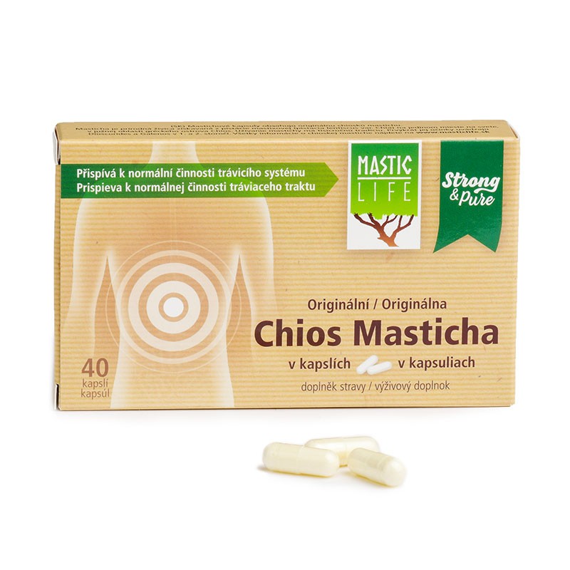 Maisto papildas "Mastic LIFE Chios Mastiсha", 40 kapsulių
