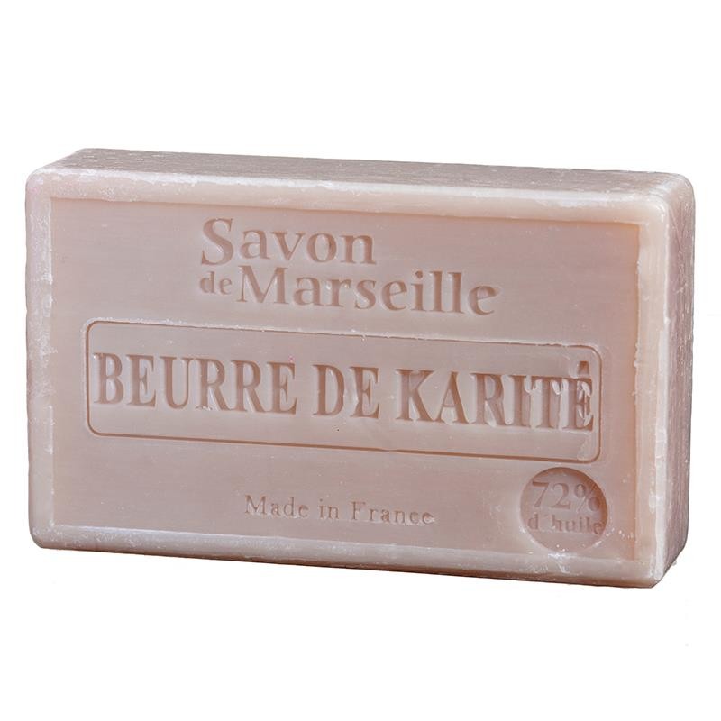 Natūralus muilas su sviestmedžiu Shea Butter, Savon de Marseille, 100g