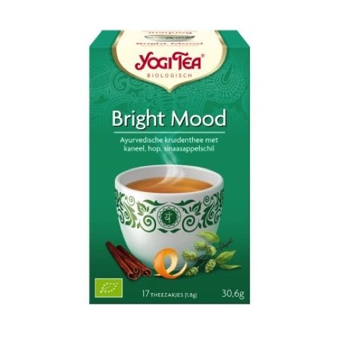 Garšvielu tēja garastāvoklim Bright Mood Gluckstee, Yogi Tea, organiska, 17 paciņas