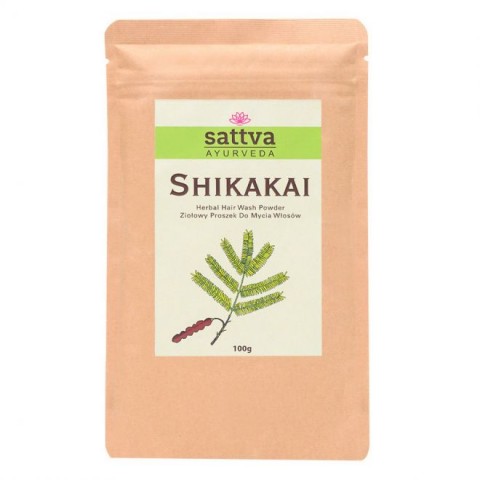 Matu maska un šampūns-pulveris Shikakai, Sattva Ayurveda, 100 g