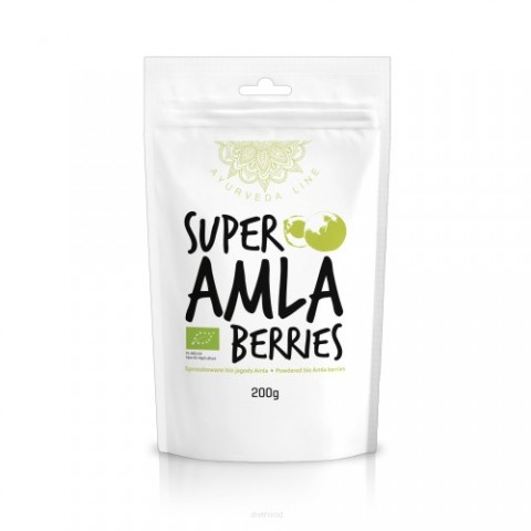 Amla pulveris Super Amla, organisks, Ayurveda Line, 200 g