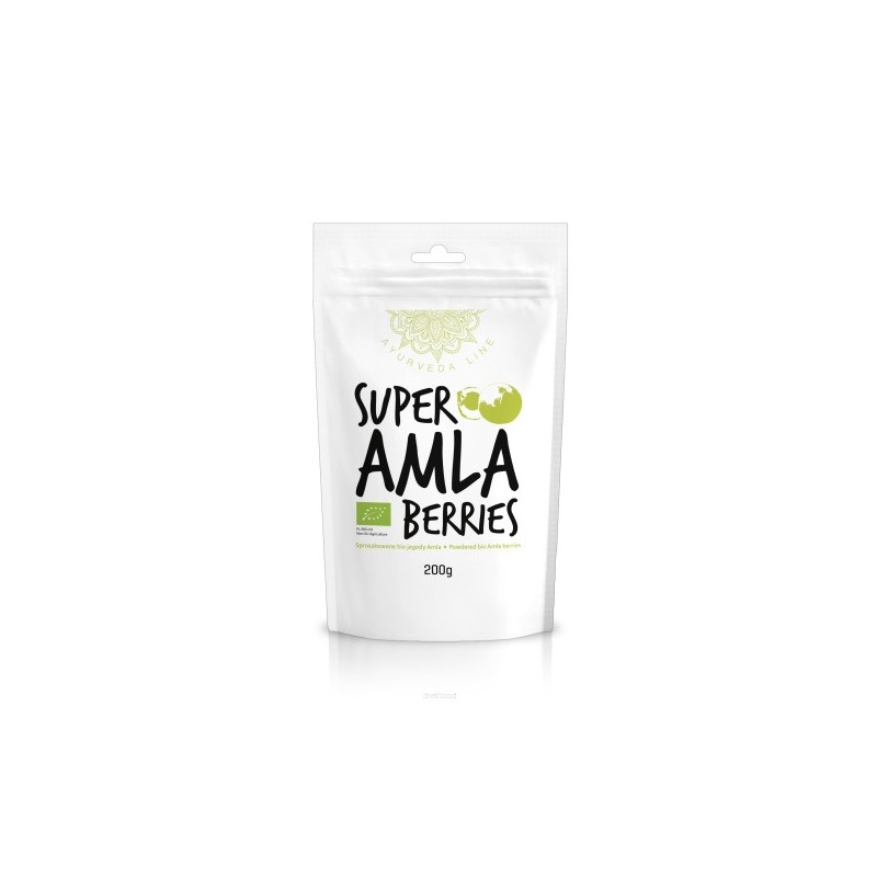Amla pulveris Super Amla, organisks, Ayurveda Line, 200 g Amla pulveris Super Amla, organisks, Ayurveda Line, 200 g