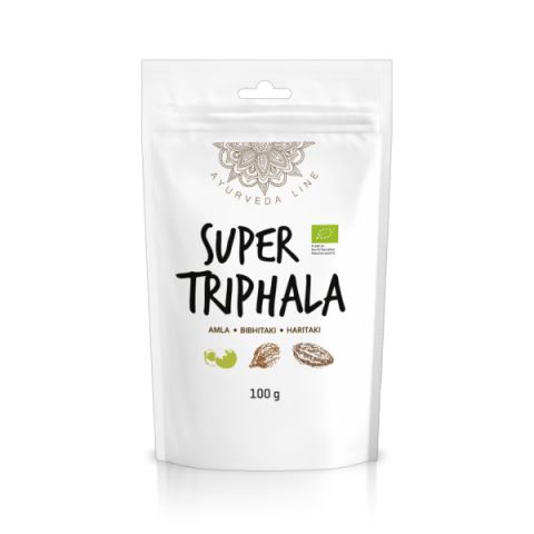 Trifala powder Super Triphala, organic, Ayurveda Line, 100g
