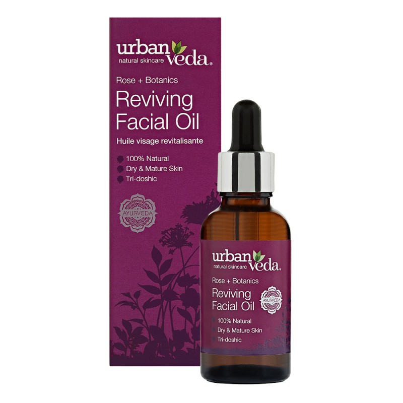 Atkuriantis veido aliejus Reviving, Urban Veda, 30 ml