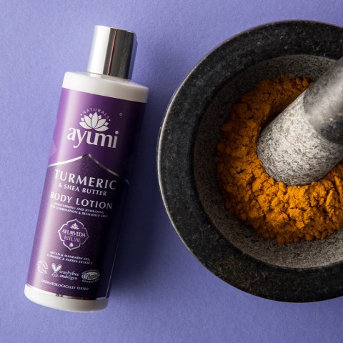 Увлажняющий лосьон для тела с куркумой Turmeric & Shea Butter, Ayumi, 250 мл